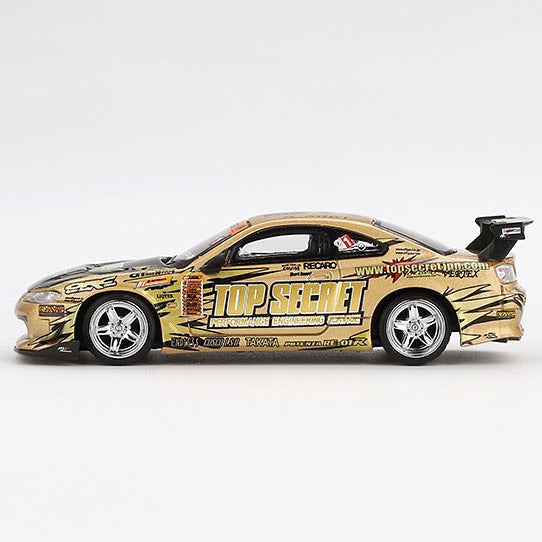 Imported Mini GT Code 714 Nissan Silvia (S15) Top Secret D1GP