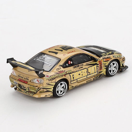 Imported Mini GT Code 714 Nissan Silvia (S15) Top Secret D1GP