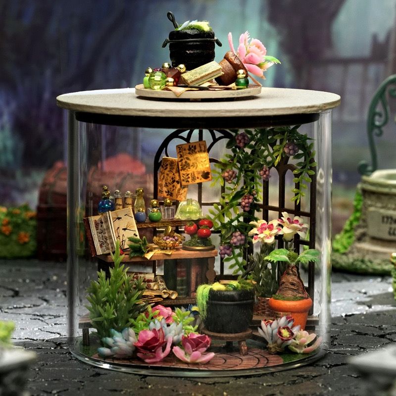 Magic Garden 3D DIY Decor Miniature House Kit in Dream Bottle Series 3D DIY Decor