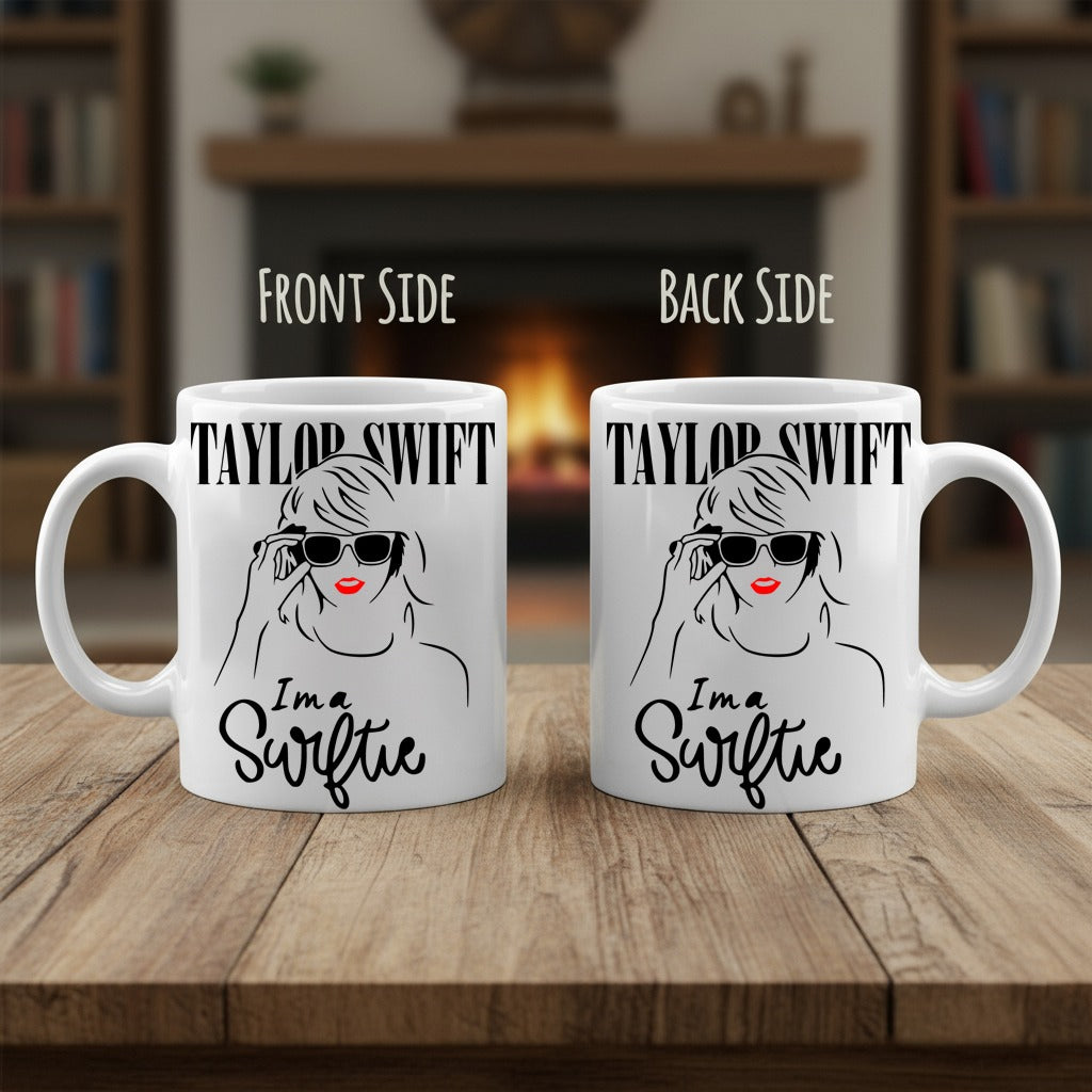 Taylor Swift - I'm a  Swiftie 3D Ceramic Coffee Mug