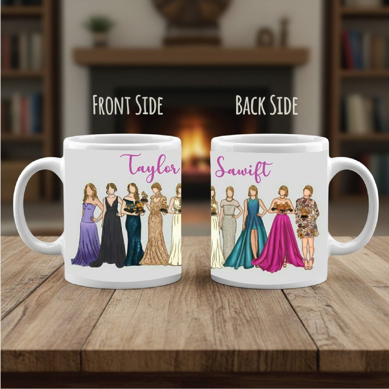 Taylor Swift Character 3D Ceramic Coffee Mug