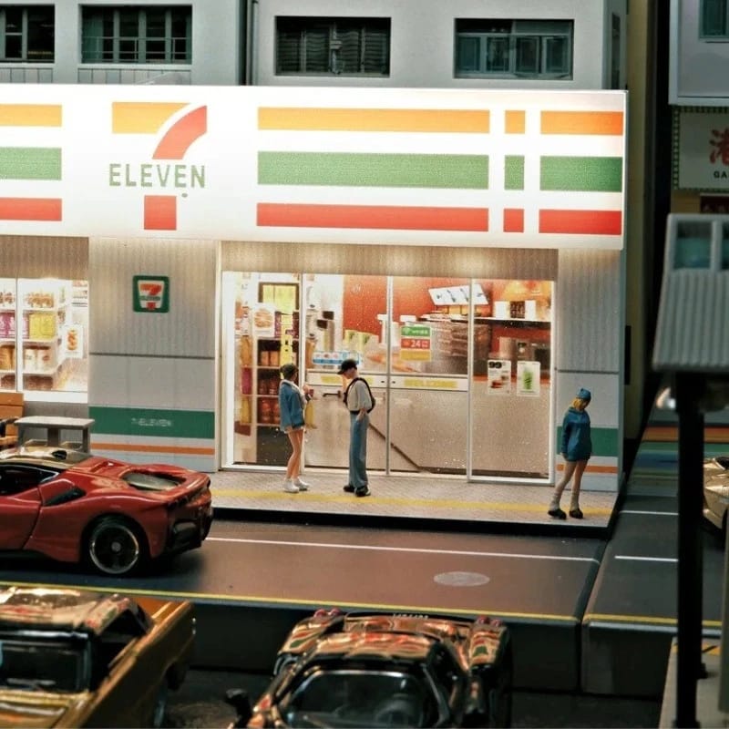 Diorama With Lights for 1:64 Diecast Models (No Cod Allowed On This Product) - Prepaid Orders Only