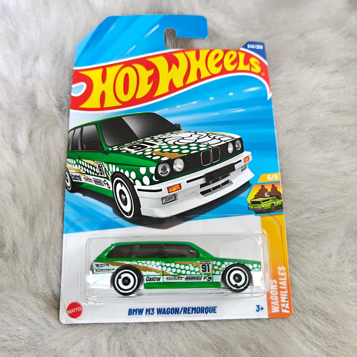 Hot Wheels P Case Vehicle Collection - BMW M3 Wagon / Remorque