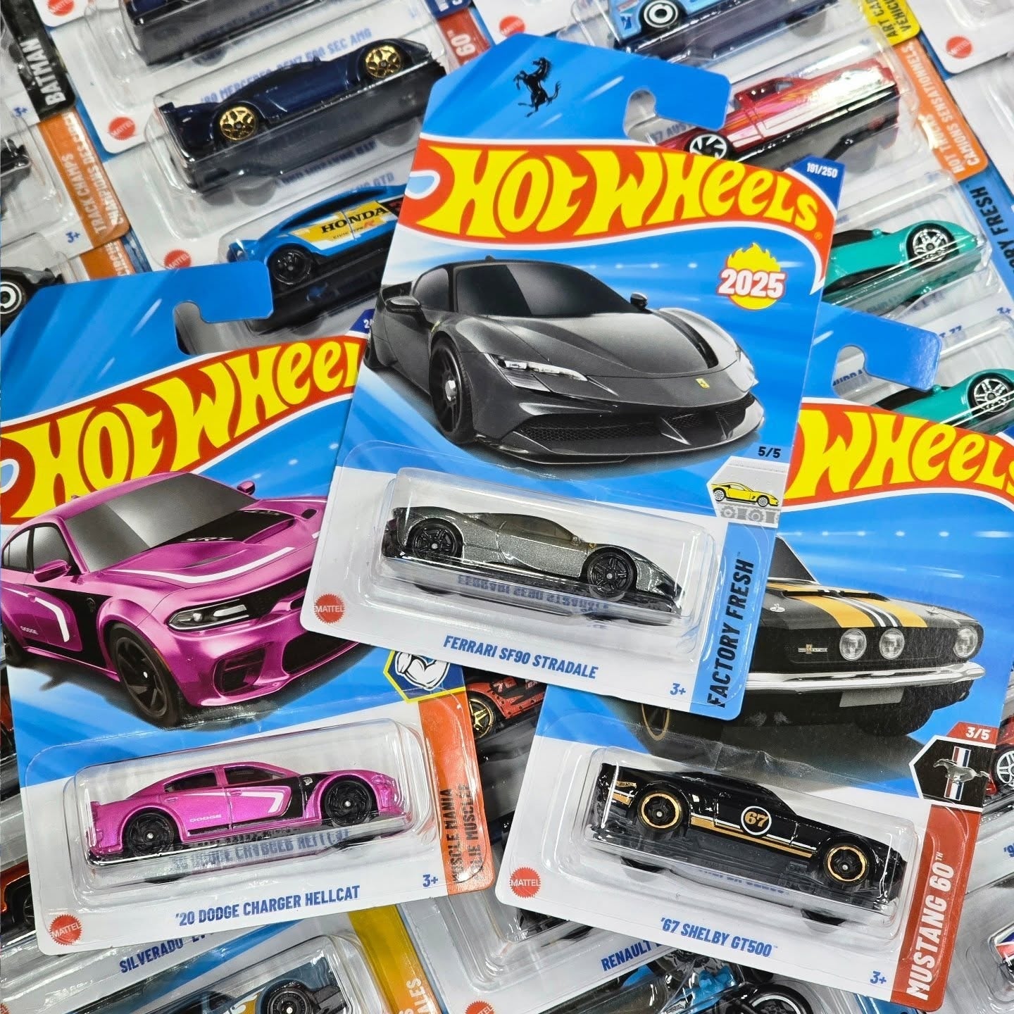Hot Wheels P Case 2025 - Box of 72 cars  ( NO - COD on this product )