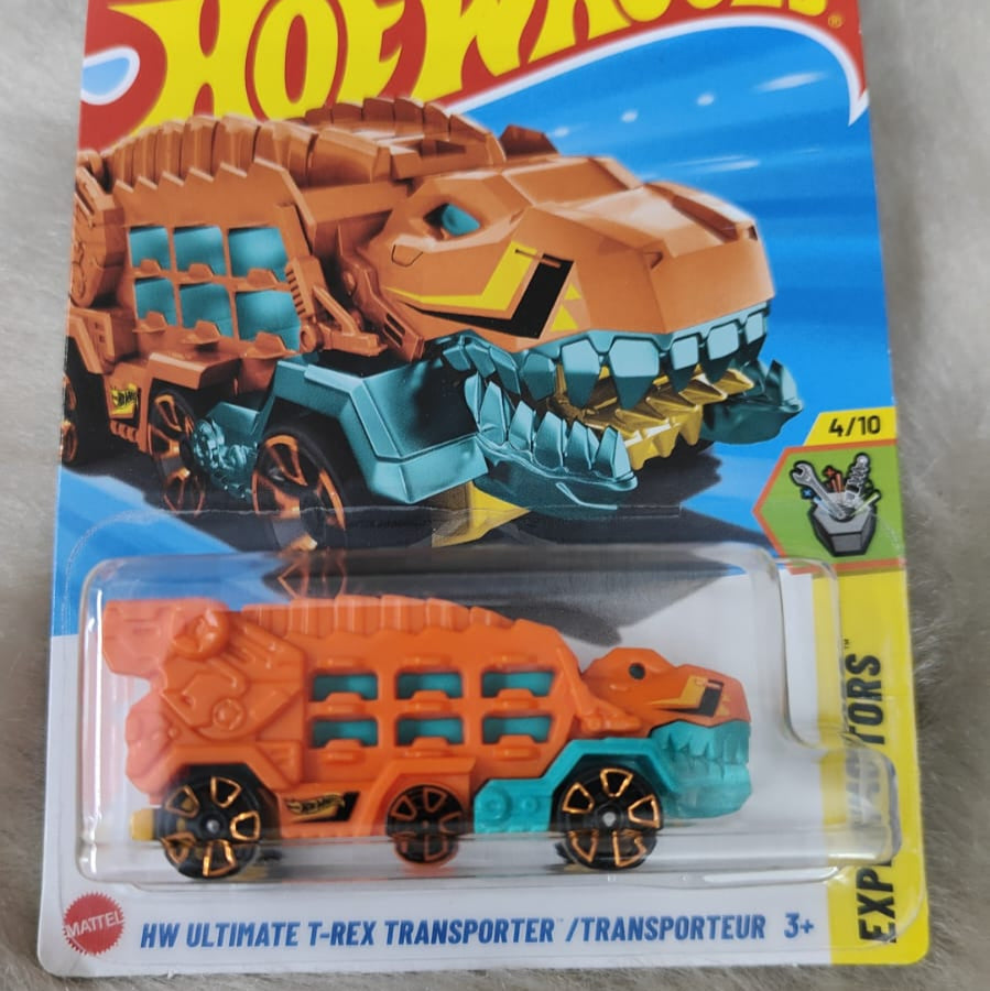 Hot Wheels Q case 2025 Vehicle Collection - HW Ultimate T-Rex Transporter / Transporteur
