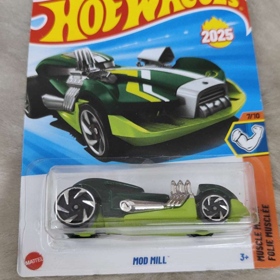 Hot Wheels Q case 2025 Vehicle Collection - Mod Mill