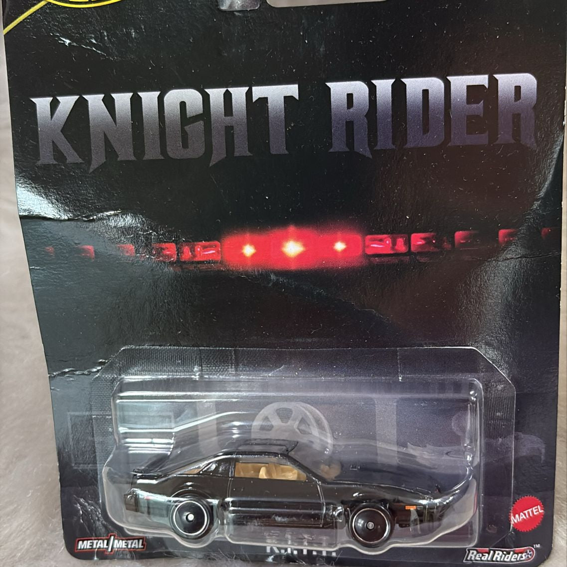 1:64 Hot Wheels 2024 Premium - Pop Culture Diecast Model Car -  K.I.T.T - Blister Broken - Car In Mint Condition