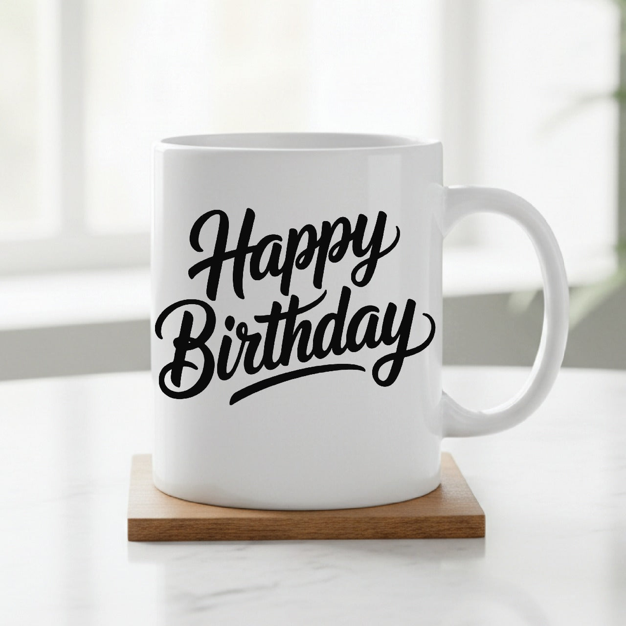 Happy Birthday 3D Ceramic Coffee Mug