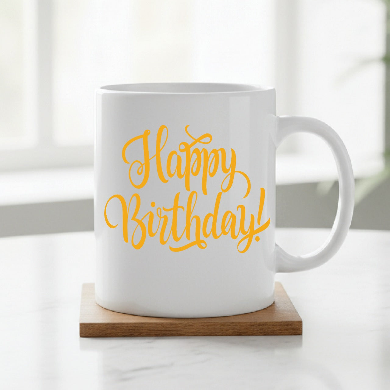 Happy Birthday 3D Ceramic Coffee Mug