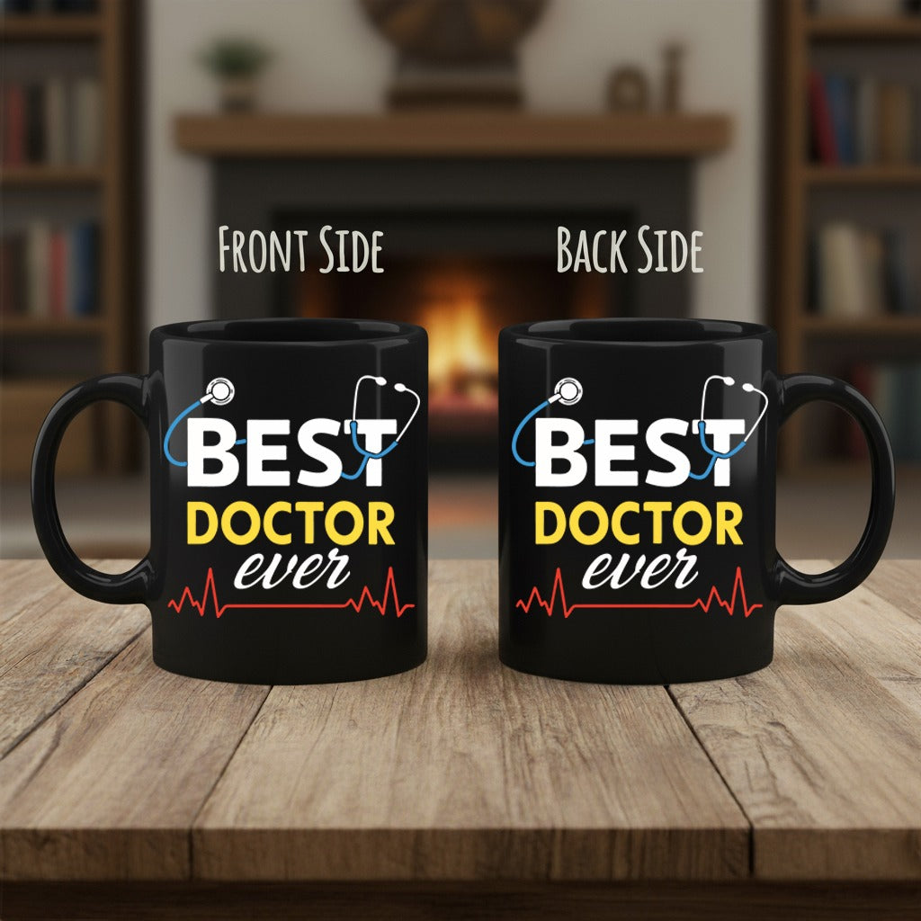 Best Doctor Ever 3D Ceramic Coffee Mug