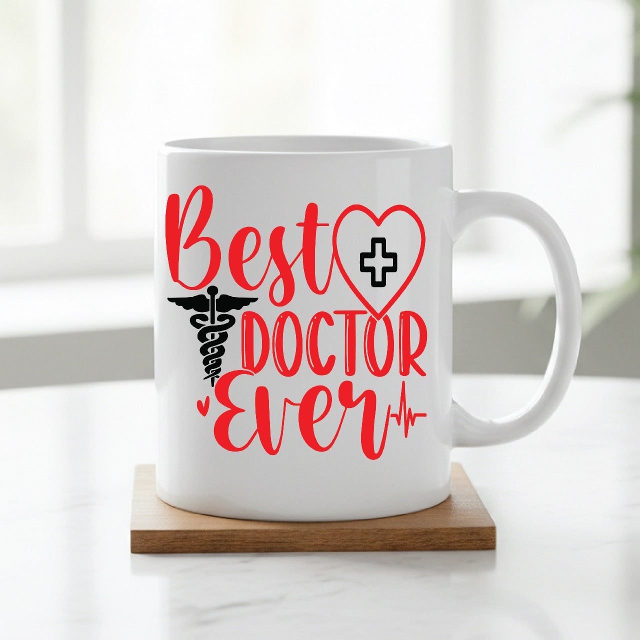 Best Doctor Ever 3D Ceramic Coffee Mug
