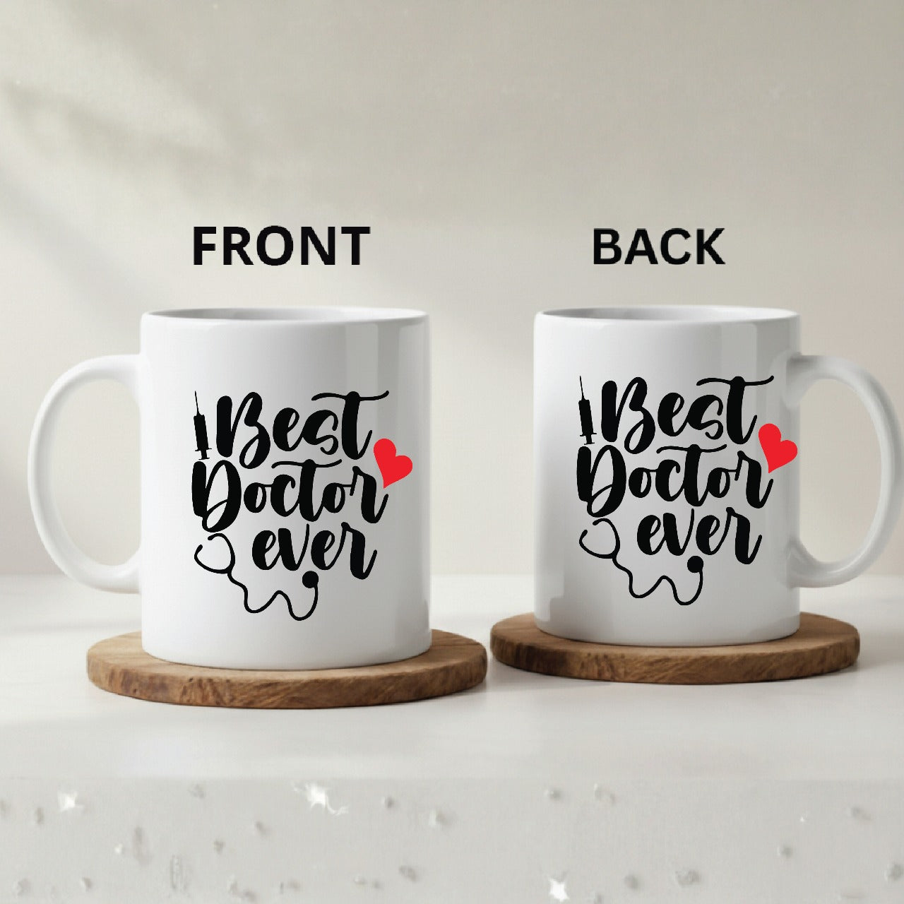 Best Doctor Ever 3D Ceramic Coffee Mug