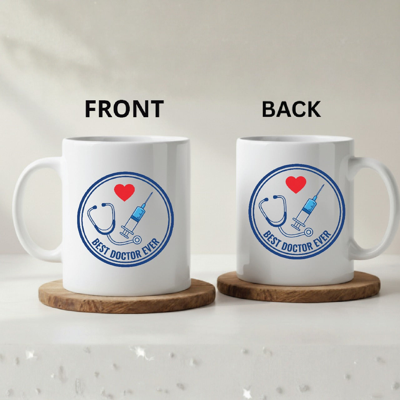 Best Doctor Ever 3D Ceramic Coffee Mug