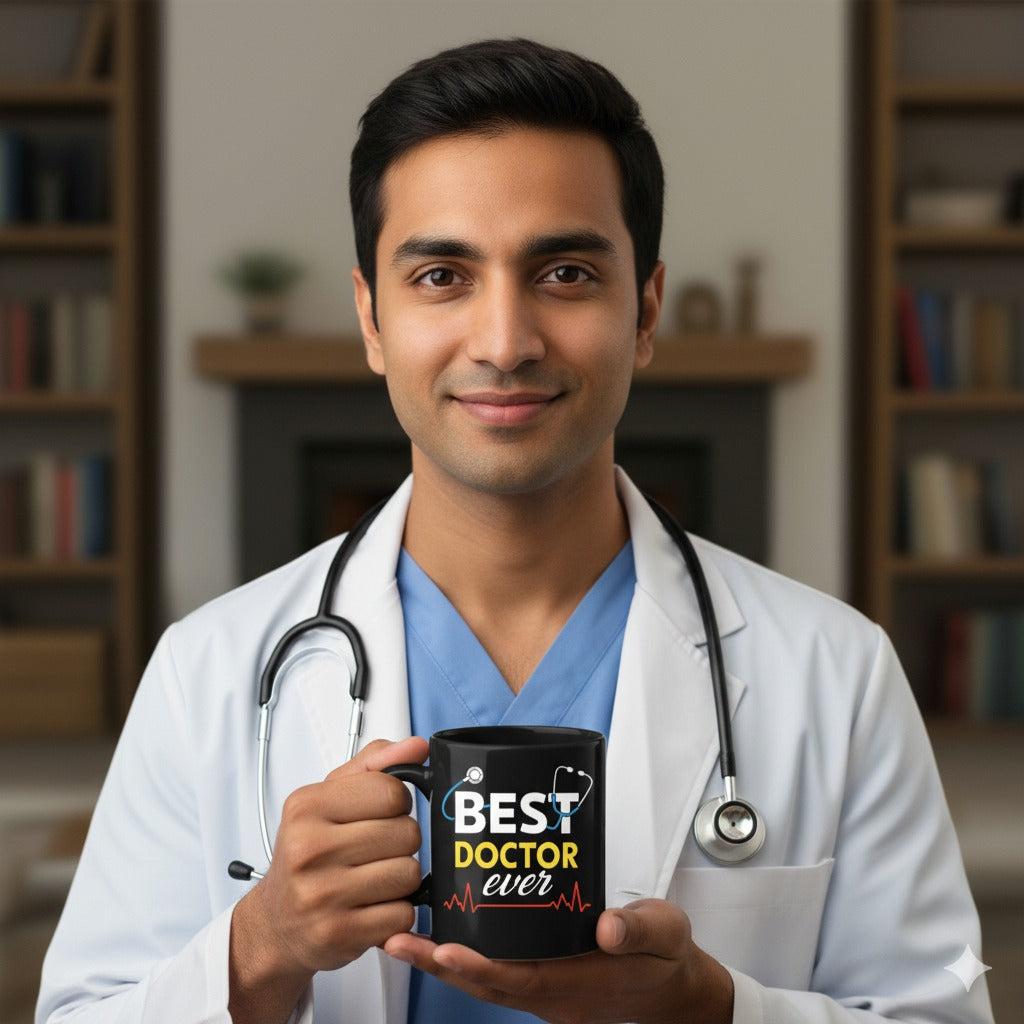 Best Doctor Ever 3D Ceramic Coffee Mug