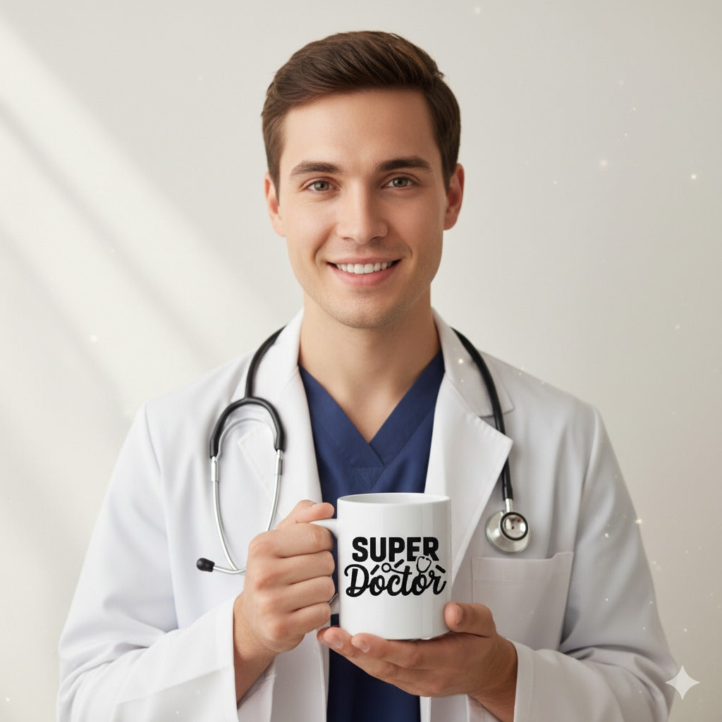 Super Doctor 3D Ceramic Coffee Mug