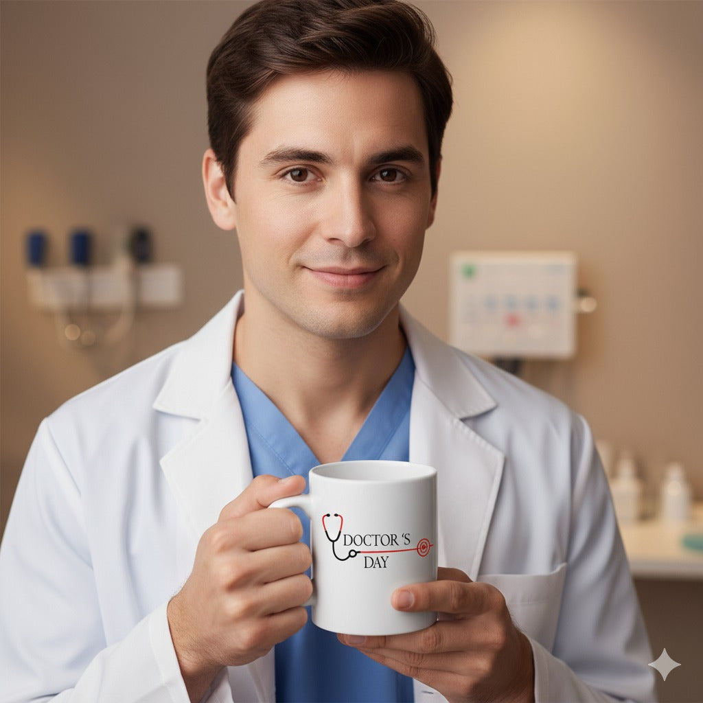 Doctor 3D Ceramic Coffee Mug