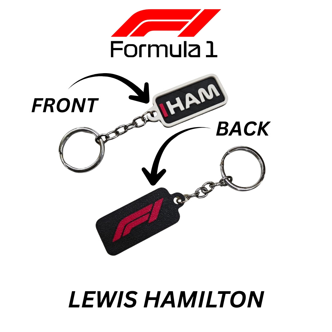 F1 Lewis Hamilton Keychain