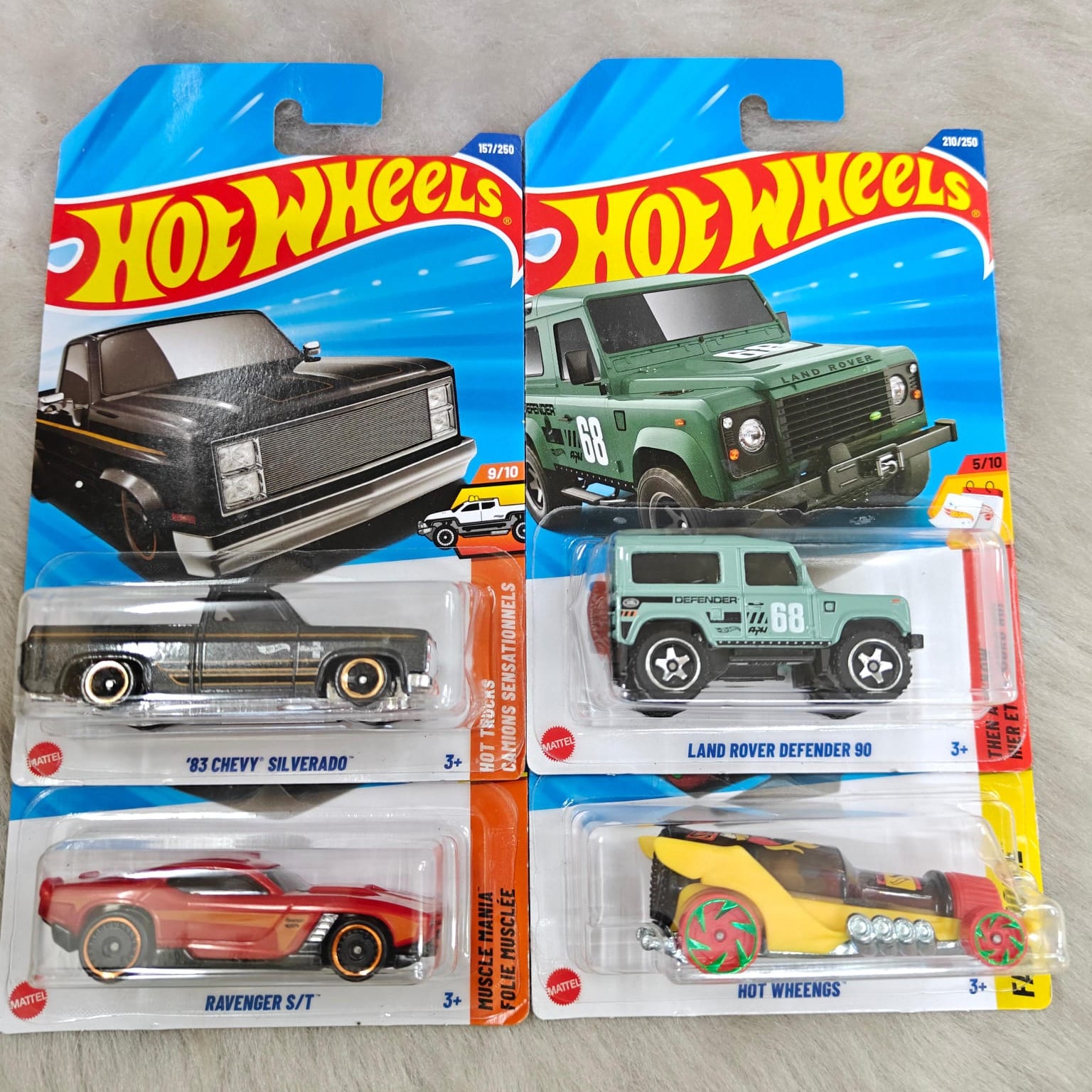 Hot Wheels Combo - Set Of 4