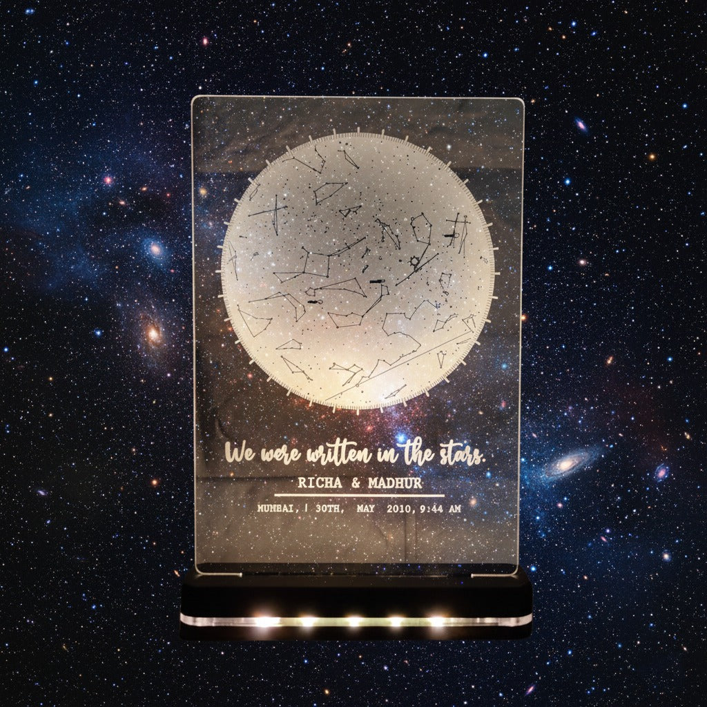 Personalized Anniversary LED Star map ( NO COD ALLOWED ON THIS PRODUCT )