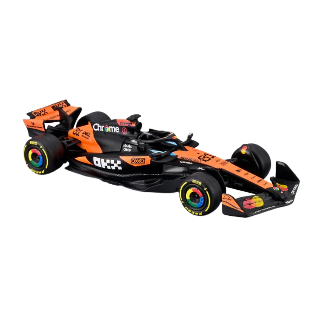 Official Bburago 2025 McLaren MCL39 Australia GP 81 Oscar Piastri - Scale 1 : 64 Diecast Scale Model