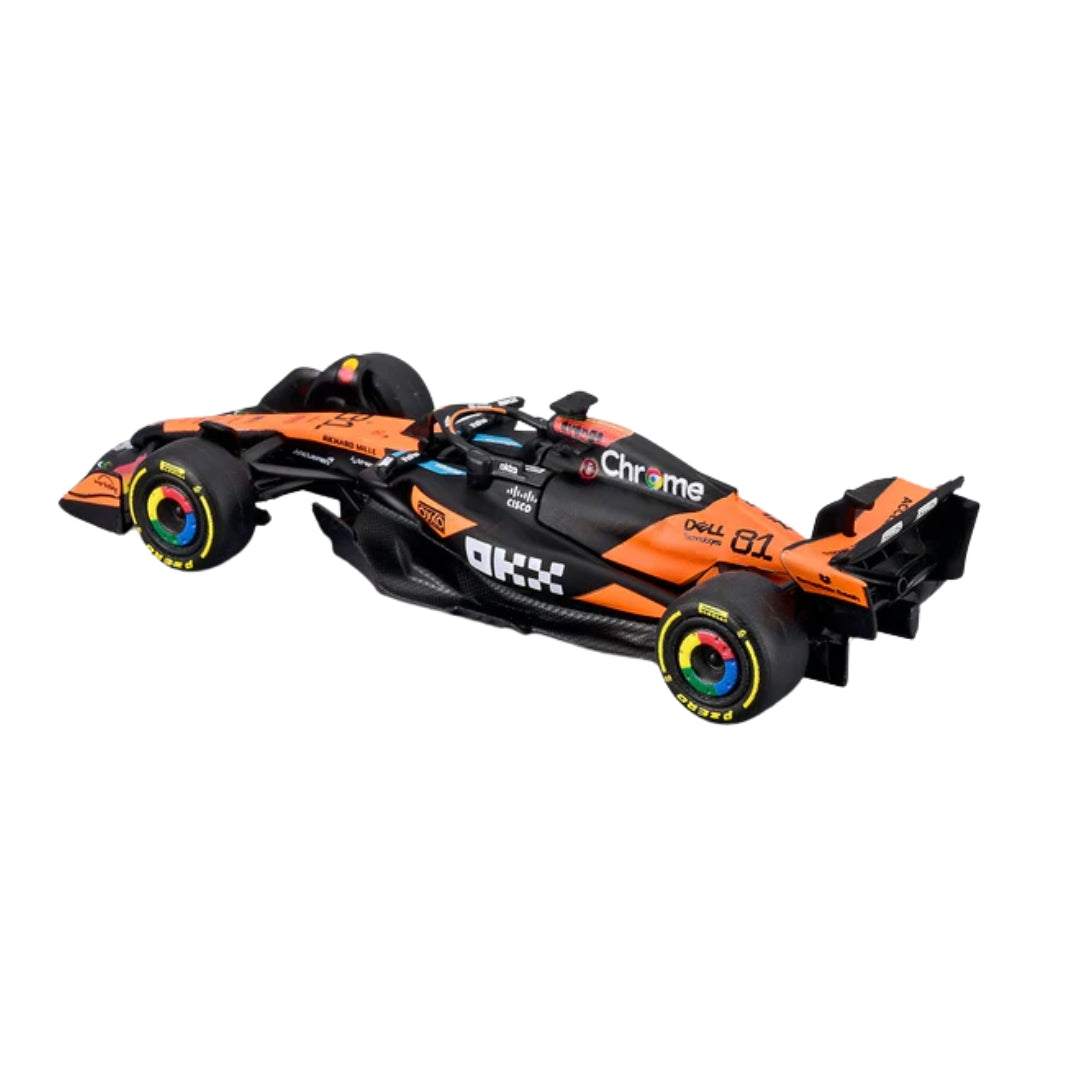 Official Bburago 2025 McLaren MCL39 Australia GP 81 Oscar Piastri - Scale 1 : 64 Diecast Scale Model