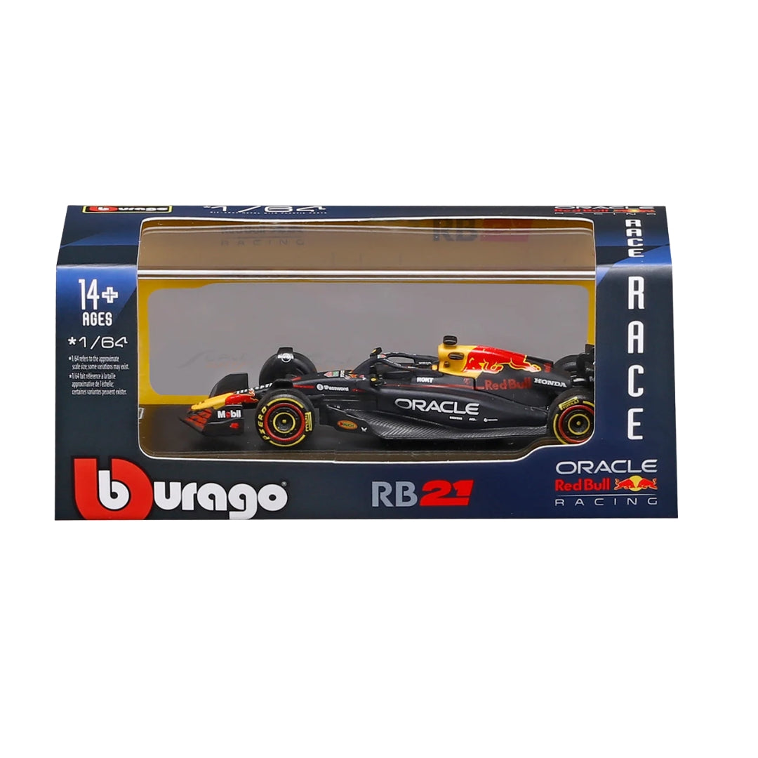 PreOrder Official Bburago 2025 Red Bull RB21 Max Verstappen - Scale 1 : 64 Diecast Scale Model (will be shipped in last week of November)