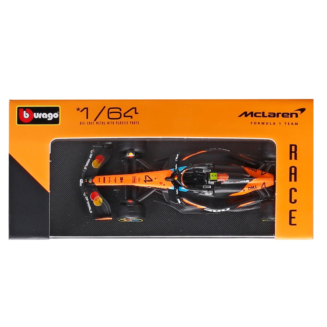 Official Bburago 2025  McLaren MCL39 Australia GP 4 Lando Norris Australia GP - Scale 1 : 64 Diecast Scale Model