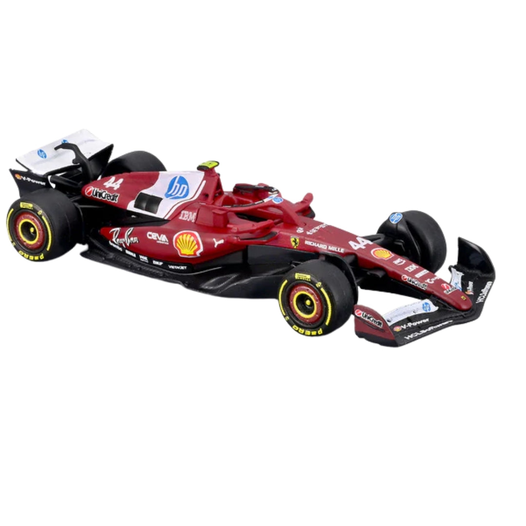 PreOrder Official Bburago 2025 Ferrari SF-25 No 44 Lewis Hamilton Australia GP - Scale 1 : 64 Diecast Scale Model (will be shipped in last week of November)