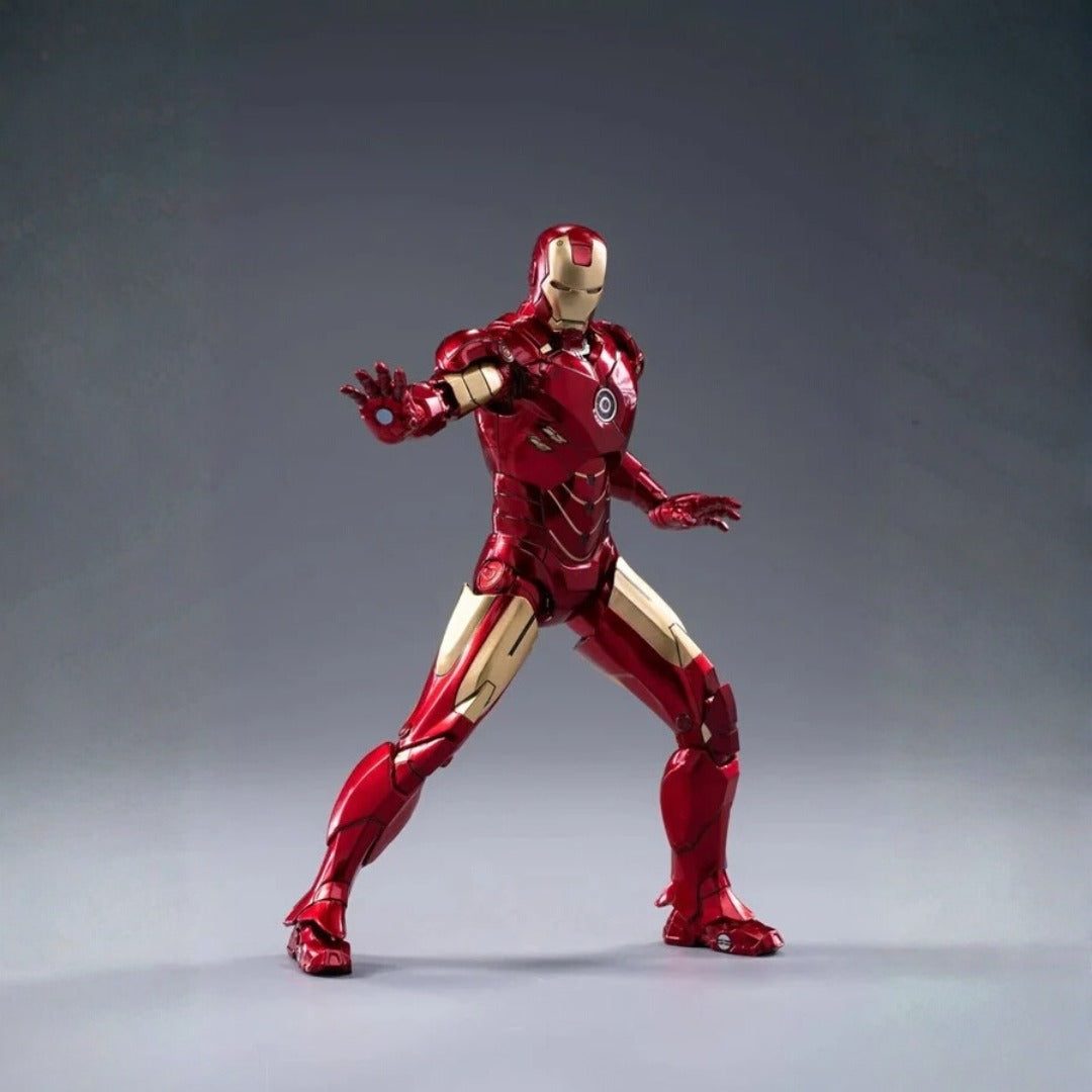 Marvel Studios Iron Man 2 : The Infinity Saga 1:10 Scale Iron Man Mark MK04 Figure by ZD Toys (Size-7 Inch)