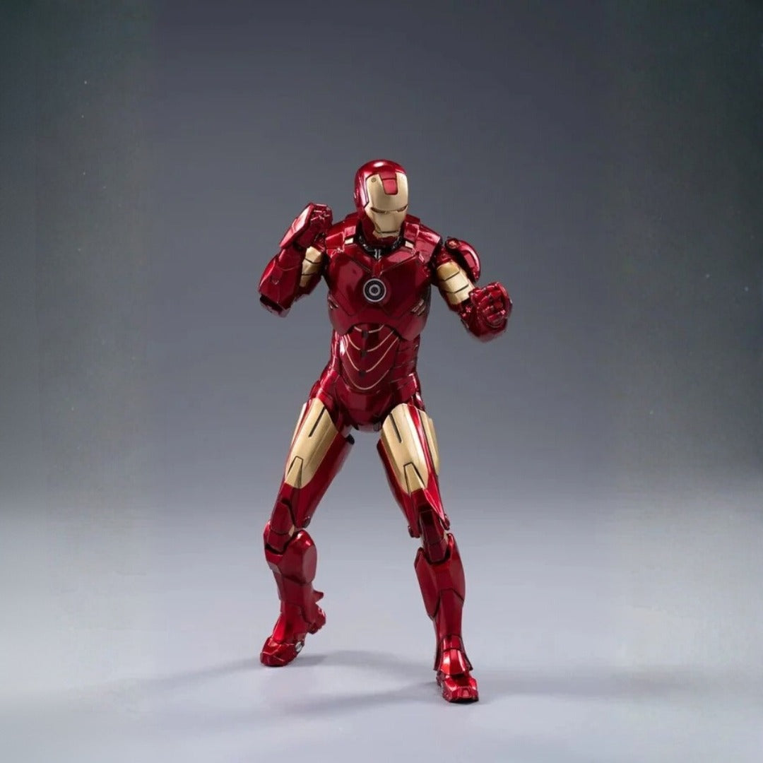 Marvel Studios Iron Man 2 : The Infinity Saga 1:10 Scale Iron Man Mark MK04 Figure by ZD Toys (Size-7 Inch)