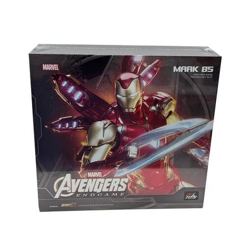 Marvel Studios Avengers Endgame The infinity Saga : Scale 1/10 iron Man Nano Technology Suit Mark 85 MK85 Luminious Version 2.0 Figure by ZD Toys