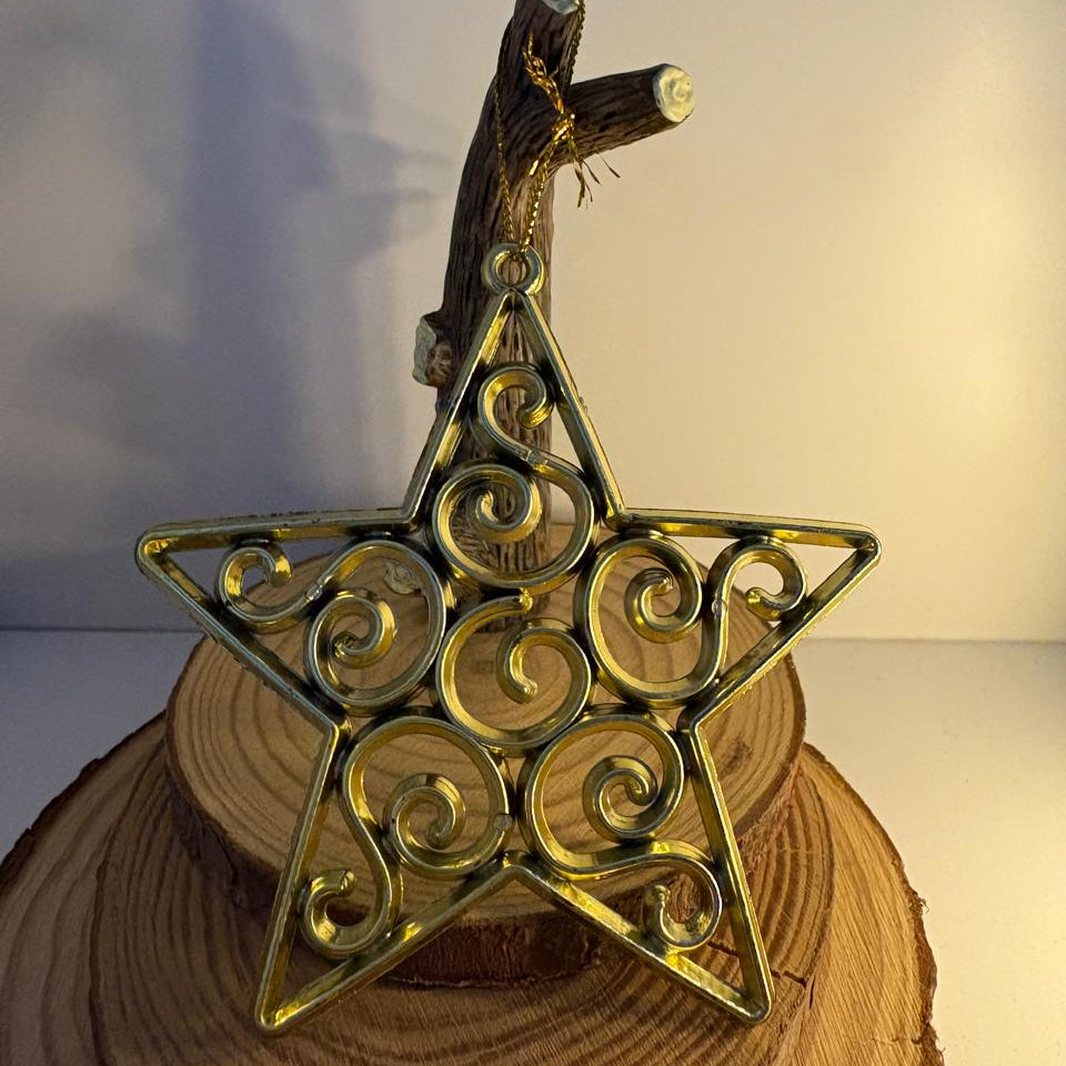 Star Christmas Ornament (Set of 3)