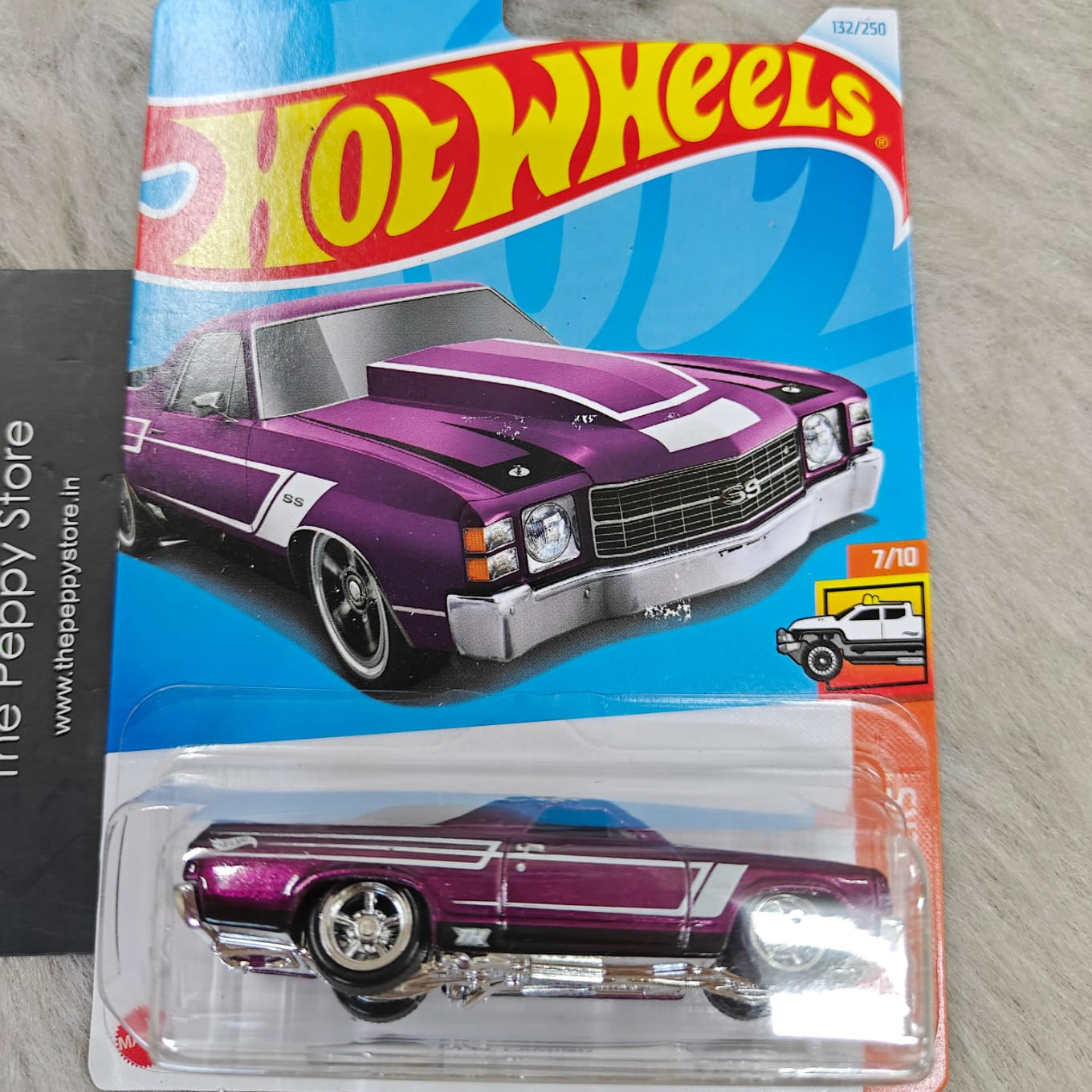 Hot Wheels.2024 Mix F case Super Treasure Hunt '71 El Camino with Protector - No COD Available on this Product