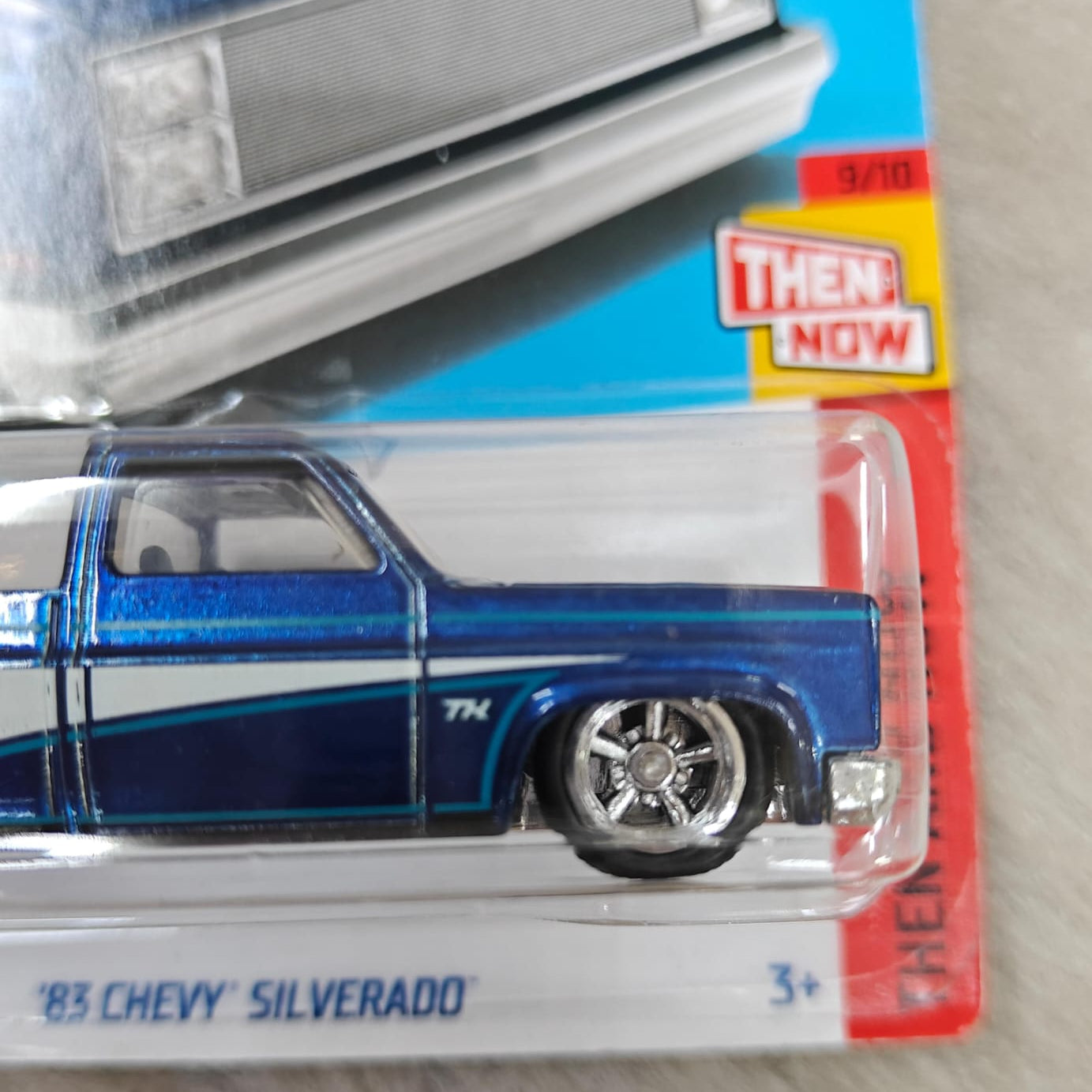 Hot Wheels Imported 2025 Super Treasure Hunt '83 Chevy Silverado with Protector - No COD Available on this Product