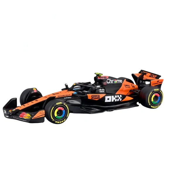 Official Bburago 2025  McLaren MCL39 Australia GP 4 Lando Norris Australia GP - Scale 1 : 64 Diecast Scale Model
