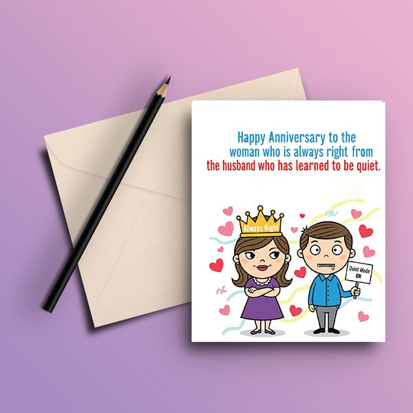 Happy Anniversary Greeting Card