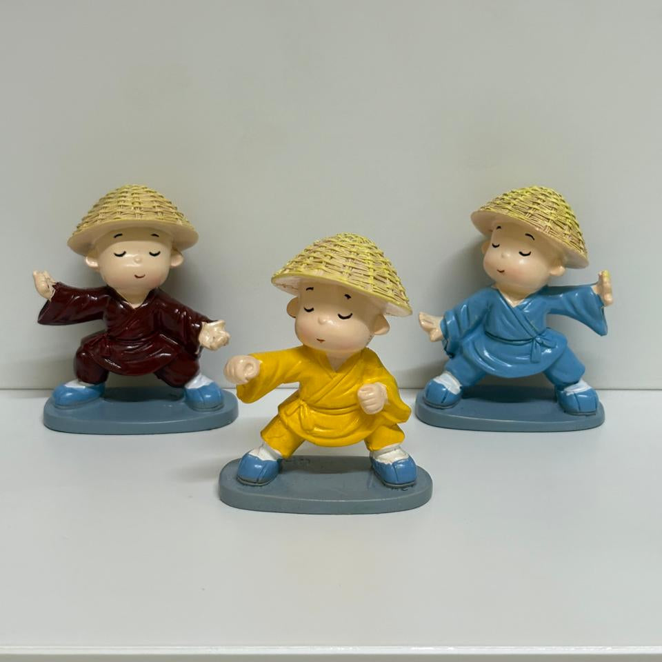 Cute Buddha Monks (Set Of 3 )