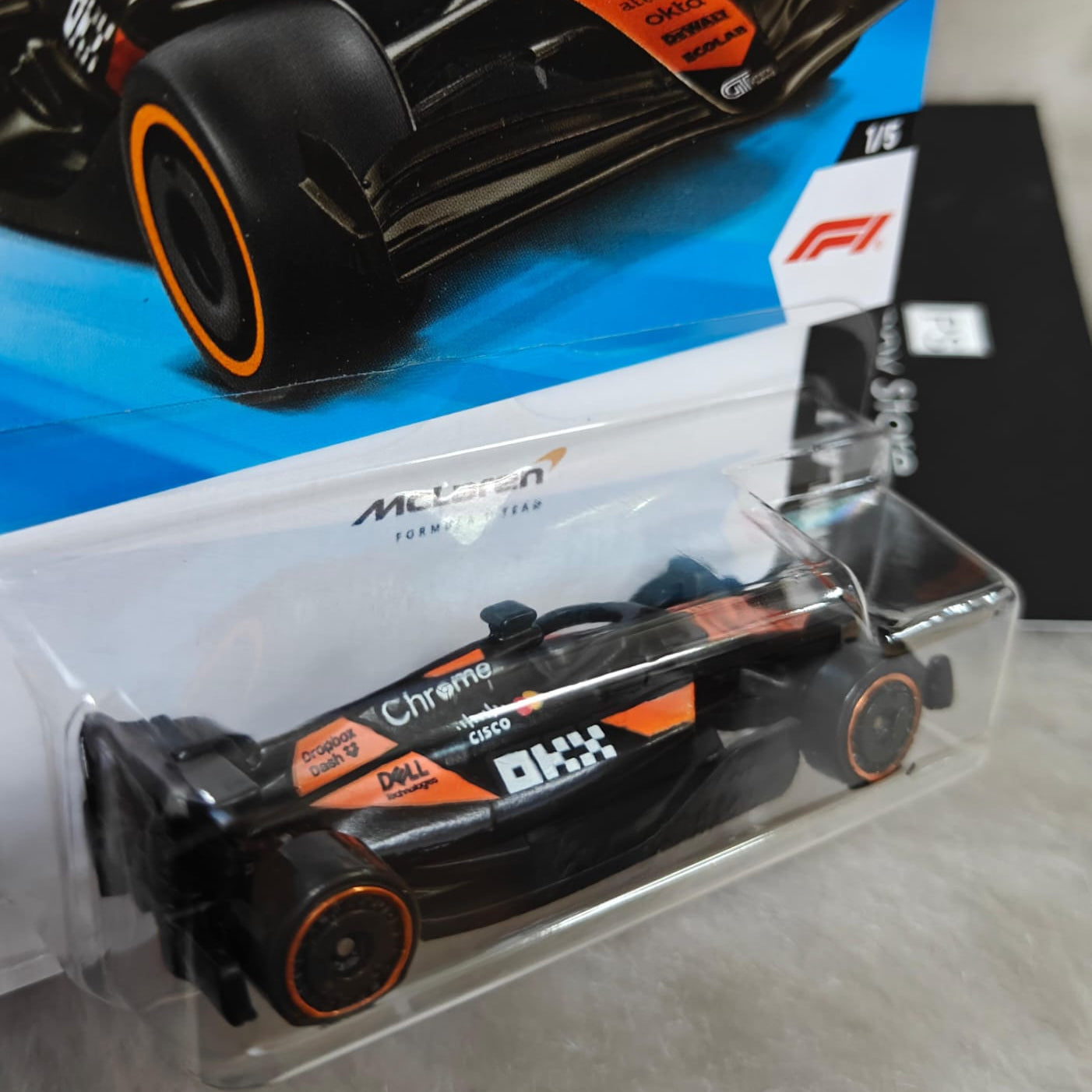 Hot Wheels 2026 Imported B case Formula f1 Team Vehicle Collection - Mclaren F1 Team