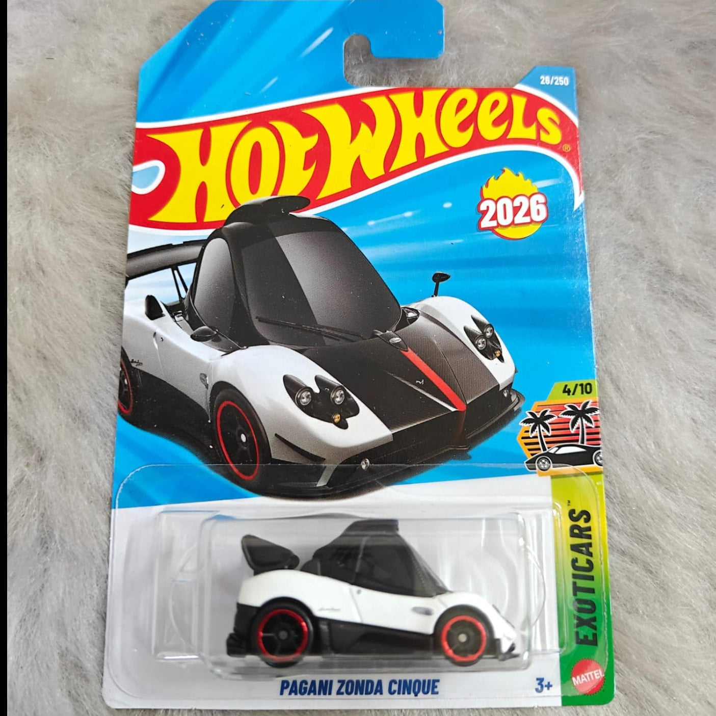Hot Wheels 2026 Imported B case Vehicle Collection - Pagani zonda Cinque