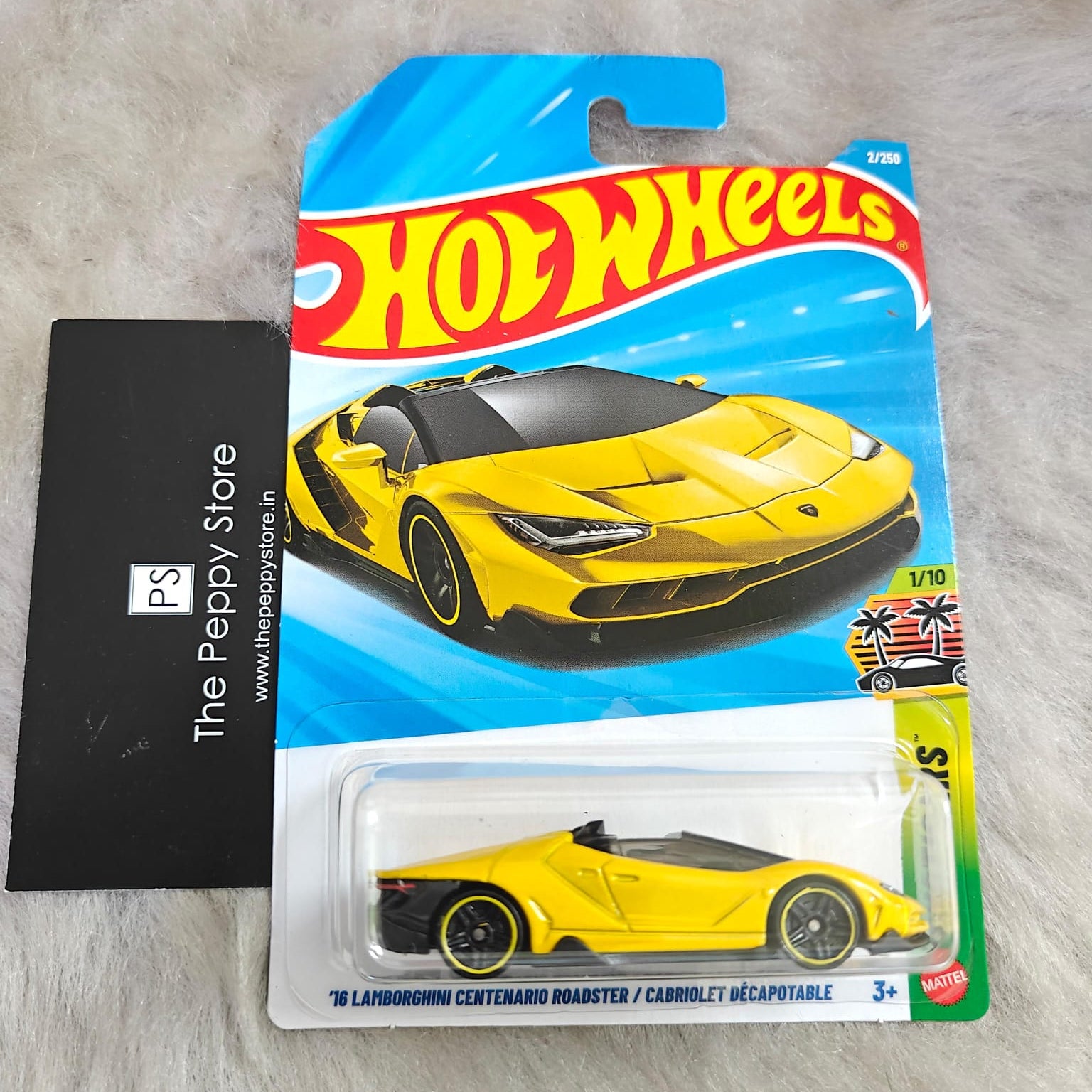 Hot Wheels 2026 A case Vehicle Collection - '16 Lamborghini Centenario Roadster / Cabriolet Decapotable