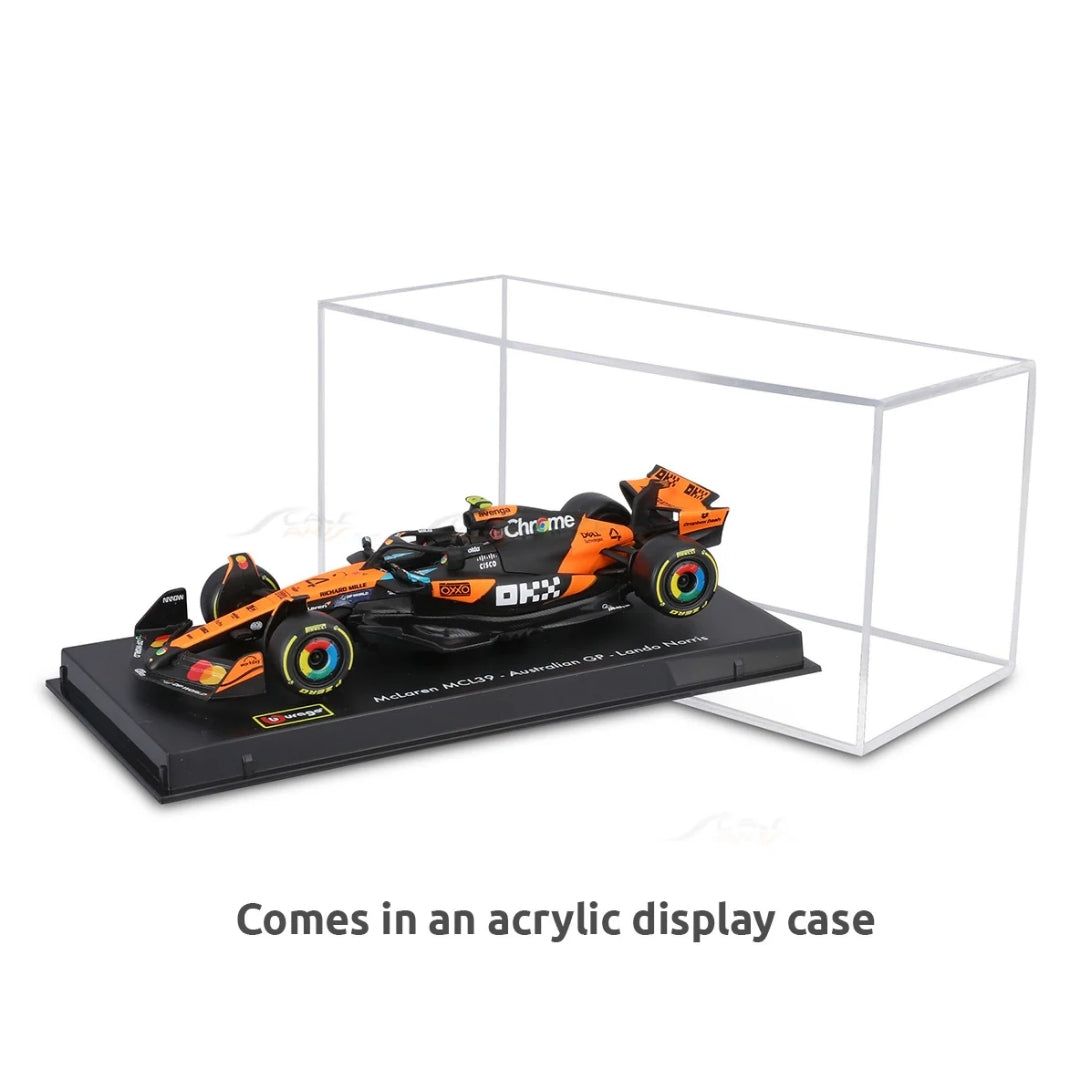 Preorder Official Bburago 2025 McLaren MCL39 4 Lando Norris Australia GP - Scale 1 : 43 Diecast Scale Model (Will Be Shipped in January 2026 First Week)