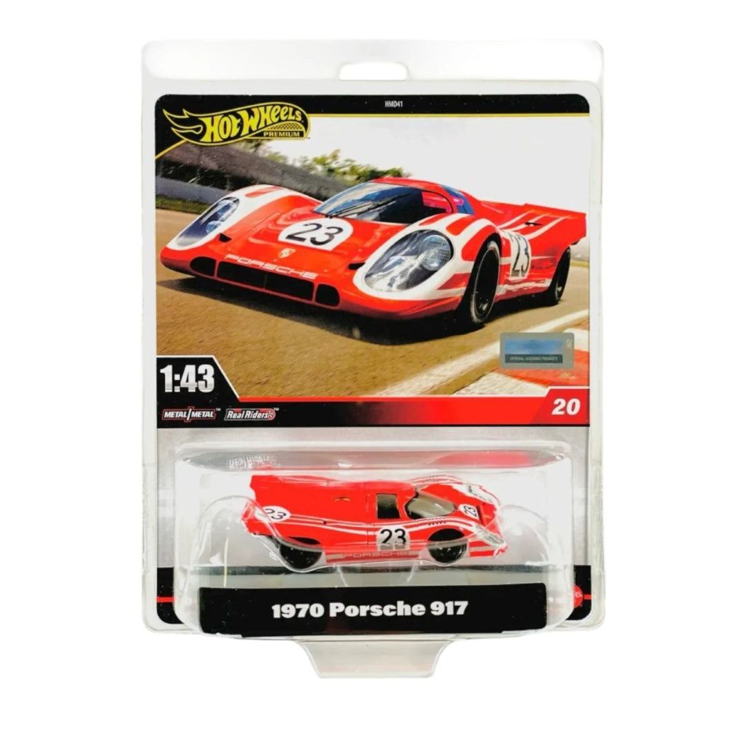 Hot Wheels Scale 1:43 Premium Vehicle Exclusive Collection - 1970 Porsche 917