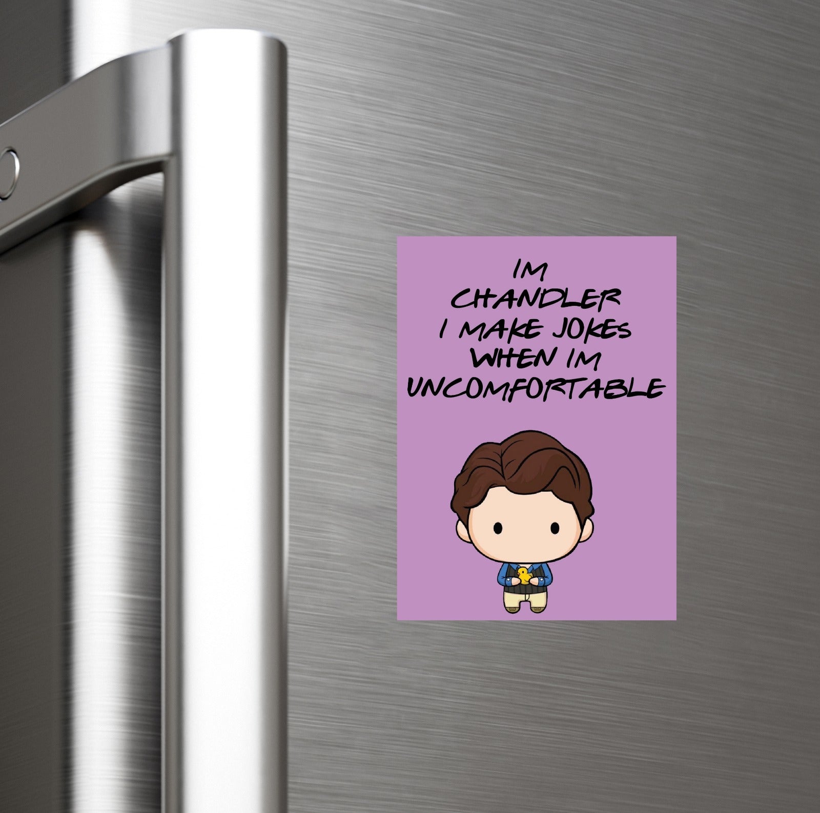 Friends TV Series Chandler Fridge Magnet