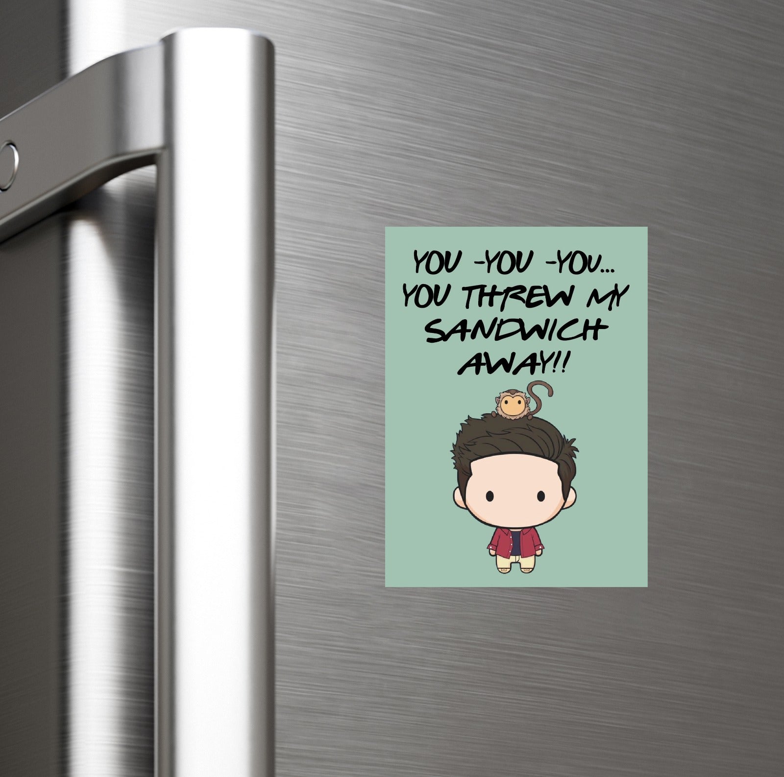 Friends TV Series Ross Fridge Magnet