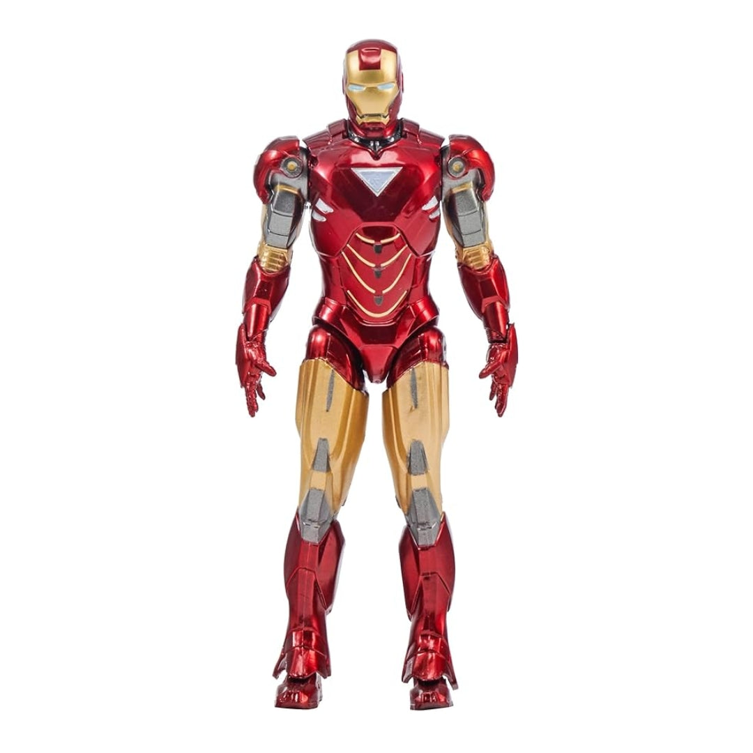 Marvel Studios : The Infinity Saga Mark 6 MK06 4 Inch Scale Iron Man Collection Figures - Light-Up Display Chamber by ZD Toys