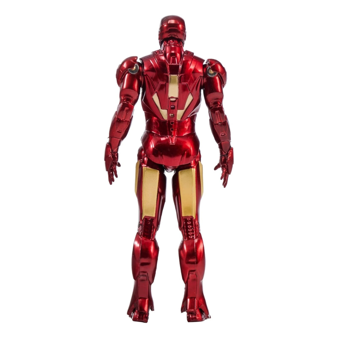 Marvel Studios : The Infinity Saga Mark 4 MK04 4 Inch Scale Iron Man Collection Figures - Light-Up Display Chamber by ZD Toys