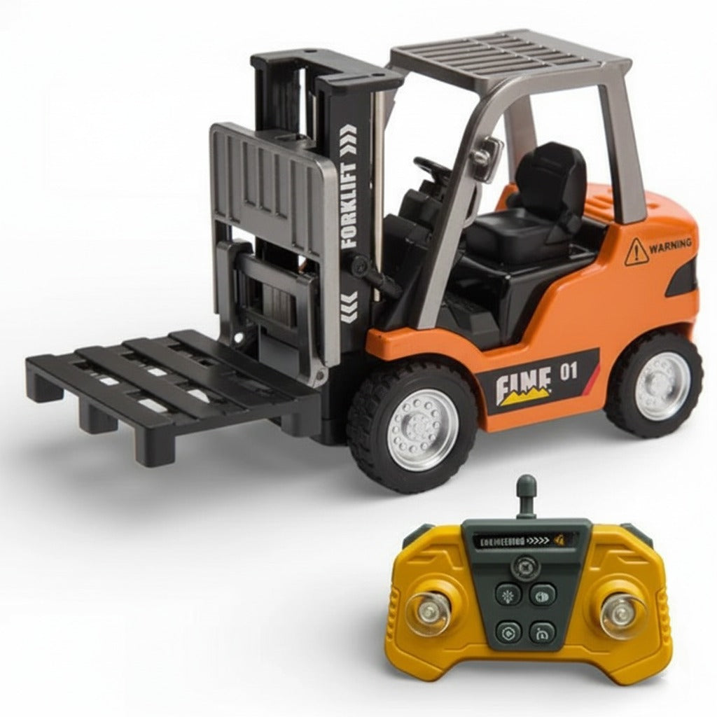 Trasped Scale 1:64 2.4 GHz R/C Speed Regulating Alloy Model Car - Orange