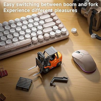 Trasped Scale 1:64 2.4 GHz R/C Speed Regulating Alloy Model Car - Orange