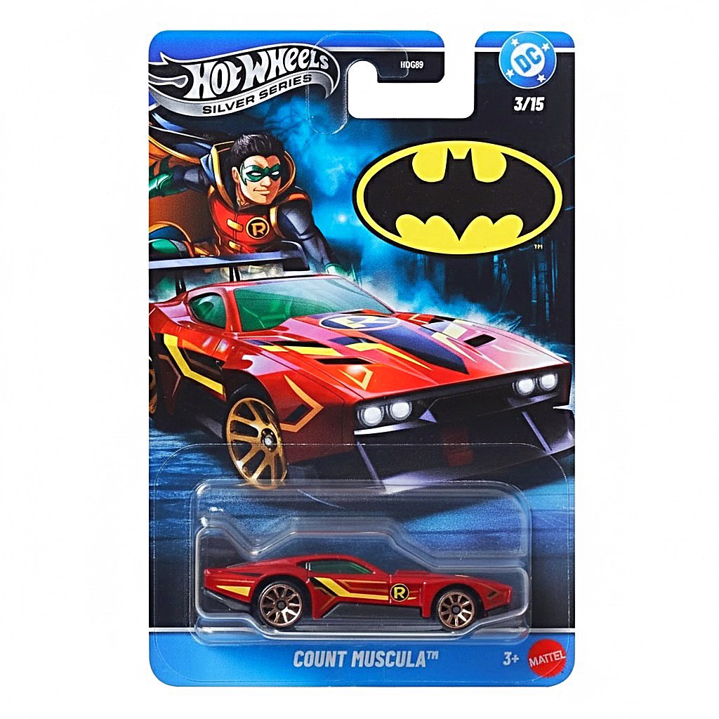 Hot Wheels Batman Silver Series 2026 - Set of 5 Vehicle Collection