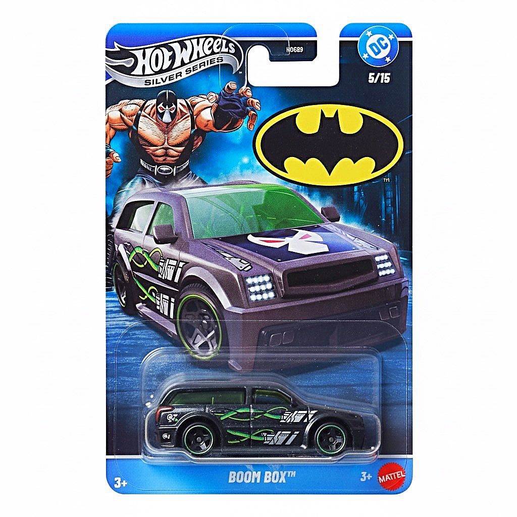 Hot Wheels Batman Silver Series 2026 - Set of 5 Vehicle Collection